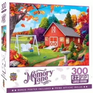 Masterpieces Puzzle Memory Lane Harvest Breeze Ez Grip Puzzle 300 piece jigsaw puzzle