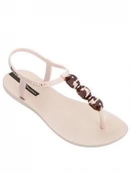 Ipanema Charm Flip Flop - Ivory, Ivory, Size 4, Women