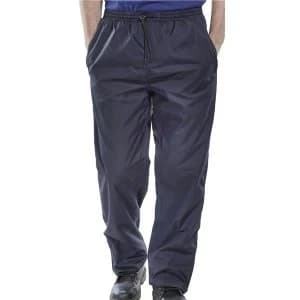 Bdri Weatherproof Large Work Trousers Black