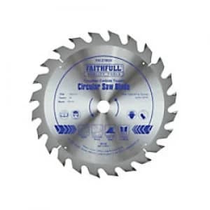 Faithfull TCT Circular Saw Blade 190 x 16mm x 24T