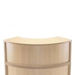 Jemini Maple Radial Reception Hutch Unit Dimensions W800 x D300 x