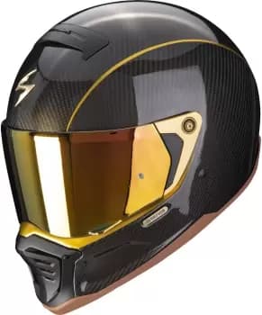 Scorpion EXO-HX1 Carbon SE Solid Gold Helmet, black-gold Size M black-gold, Size M