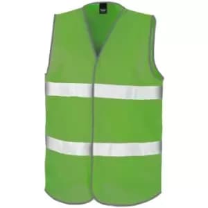 Result Adults Unisex Safeguard Enhance Visibility Vest (S/M) (Lime) - Lime