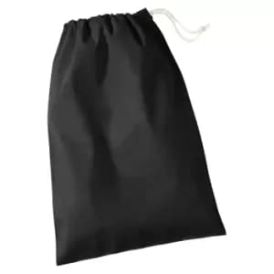 Westford Mill Recycled Cotton Stuff Bag (XL) (Black)
