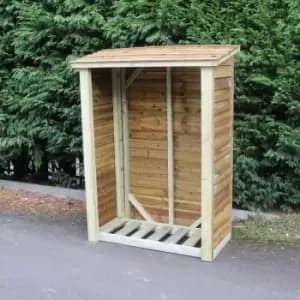Hawthorn Heavy Duty Log store, Wood