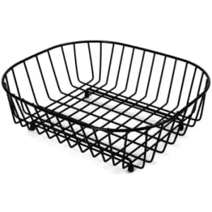 Delfinware Oval Sink Basket Black
