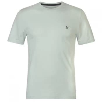 Original Penguin Original Embroidered Logo T Shirt - Pastel Blue