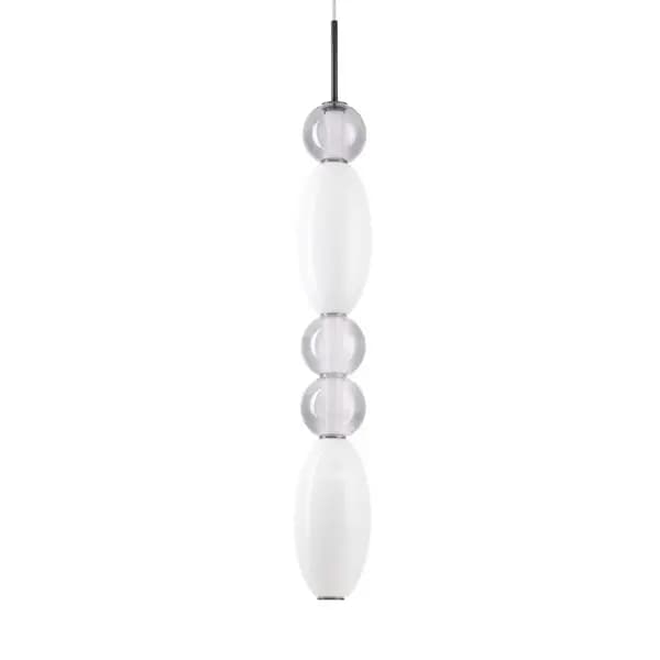 Lumiere Integrated LED Slim Pendant Ceiling Light Black 4550Lm 3000K