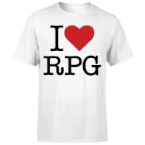 I Love RPG T-Shirt - White - 3XL