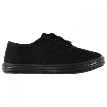 Slazenger Canvas Pumps Infants - Black