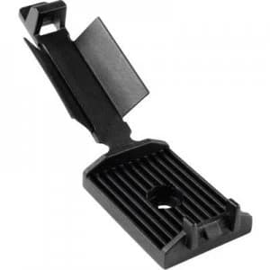 Cable mount Screw fixing for ribbon cable impact resistant Black HellermannTyton 151 16500 FKH50 HIR BK C1
