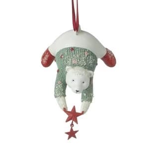 Polar Bear In Jumper Hanging Decor