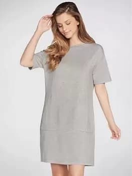 Skechers Skechluxe Mindful Dress, Grey Size M Women