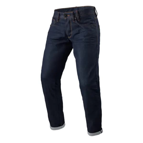 REV'IT! Jeans Lewis Selvedge TF Dark Blue L32 Size L32/W31