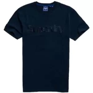 Superdry Source Logo T-Shirt - Blue