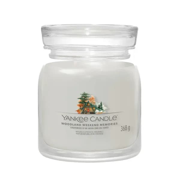 Yankee Candle Woodland Weekend Memories scented candle 368 g