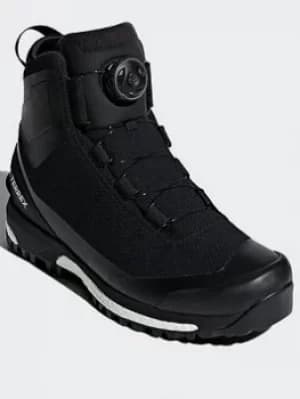 adidas Terrex Conrax Climaheat Boa Shoes, Black/White/Orange, Size 10, Men