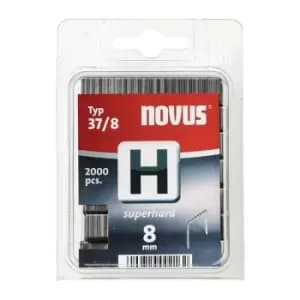 Agrafe fine H tipo 37 largeur de lagrafe 106mm 8mm 075mm extra dure 2000 p