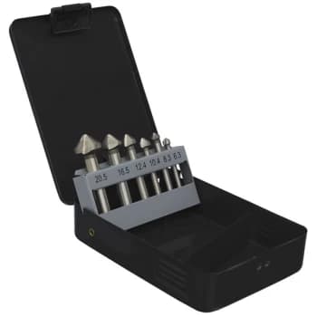 Countersink Bit Set 6pc - 3 x V Flutes