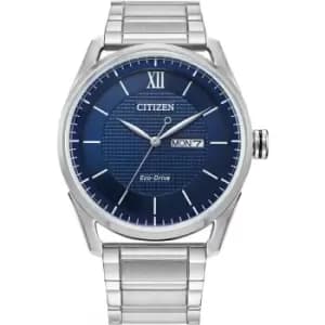 Mens Citizen Eco-Drive Bracelet Wr100 Watch