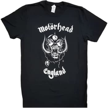 Motorhead - England Unisex Large T-Shirt - Black