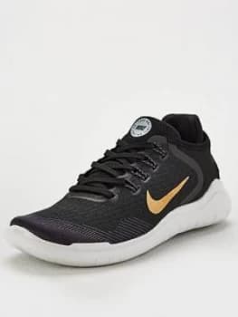 Nike Free RN 2018 BlackGold BlackGold Size 3 Women