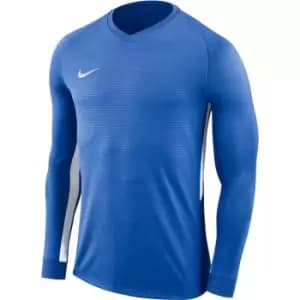 Nike Premium Long Sleeve T Shirt Mens - Blue