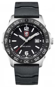 Luminox Mens Pacific Diver Black Dial Black Rubber Watch