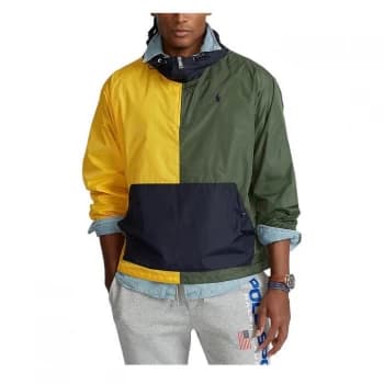 Polo Ralph Lauren Essential Sport OTH Jacket - Army/Yellow