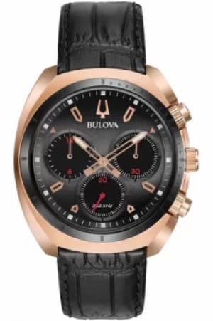 Mens Bulova Sport CURV Chronograph Watch 98A156