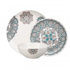 Monsoon Mandala 12 PC Tableware Set