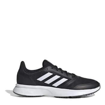 adidas Nova Flow Mens Cloudfoam Trainers - Black