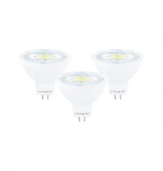 IntegralLED Classic MR16 GU5.3 4.6W 36W 4000K 420lm Dimmable - 3 PACK