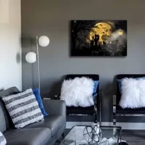 45702021C-022 Multicolor Decorative Canvas Painting