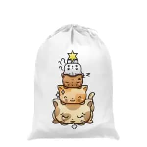 Grindstore Catmas Tree Santa Sack (One Size) (White)