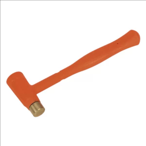 Genuine SEALEY BFH12 Brass Faced Dead Blow Hammer 12oz