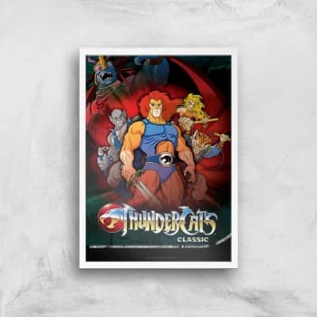 Thundercats Giclee Art Print - A2 - White Frame