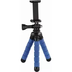 Hama 4610 Blue Flex Mini Tripod for Smartphone & GoPro