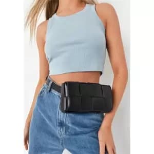 Missguided there Square Toe Block Heel - Black