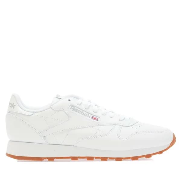 Reebok classic leather trainers in white White UK 10 (EU 44½)