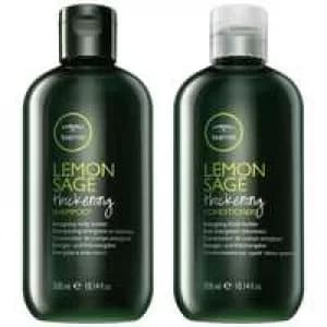 Paul Mitchell Bonus Bags Lemon Sage Thickening Shampoo 300ml and Conditioner 300ml