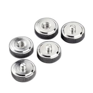 Hama Tripod Conversion Screws, (A) 1/4" (6.4 mm) > (B) 3/8" (9.5 mm)