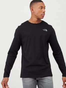 The North Face Long Sleeve Easy T-Shirt - Black