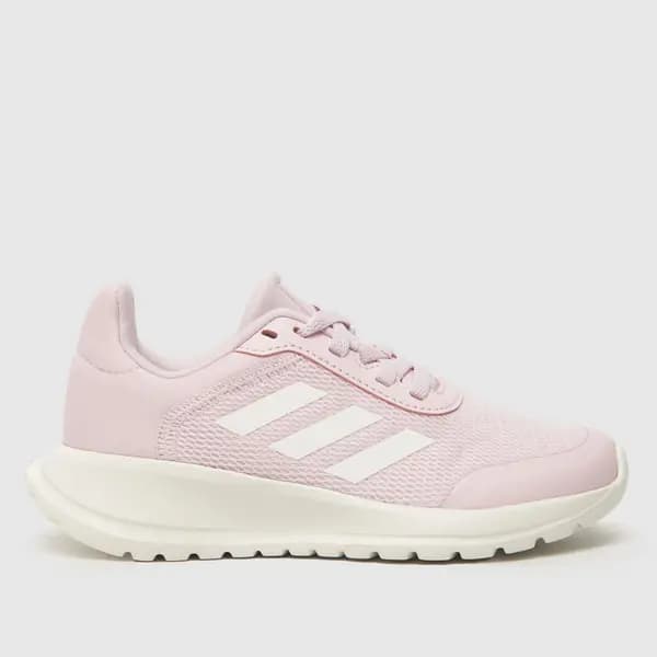 adidas pale pink tensaur run 2.0 Girls Junior trainers Pale Pink UK 11 (EU 29)
