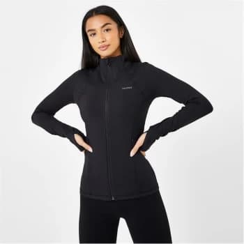 USA Pro Fitness Jacket Womens - Black