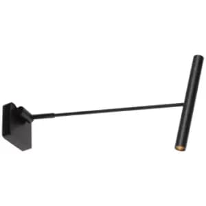 Lucide WYGO - Wall Light - LED Dim. - 1x5W 2700K - Black