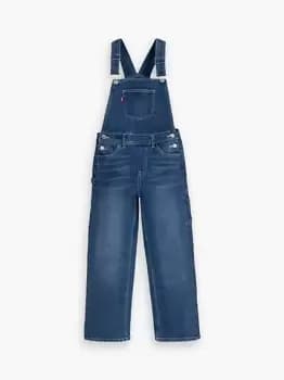 Shoecut Carpenter Overalls - Blue