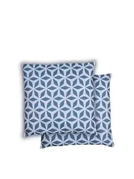 Streetwize Accessories Pair Of Geo Scatter Cushions