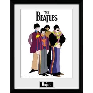 The Beatles Yellow Submarine Group Collector Print