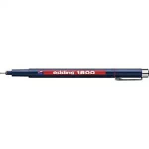 Edding 4-180003002 edding 1800 Fineliner Red 0.35mm